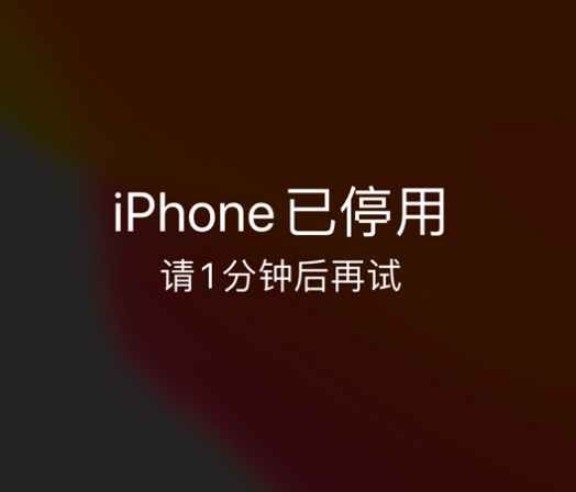 石岐区街道苹果手机维修分享:iPhone 显示“不可用”或“已停用”怎么办？还能保留数据吗？ 