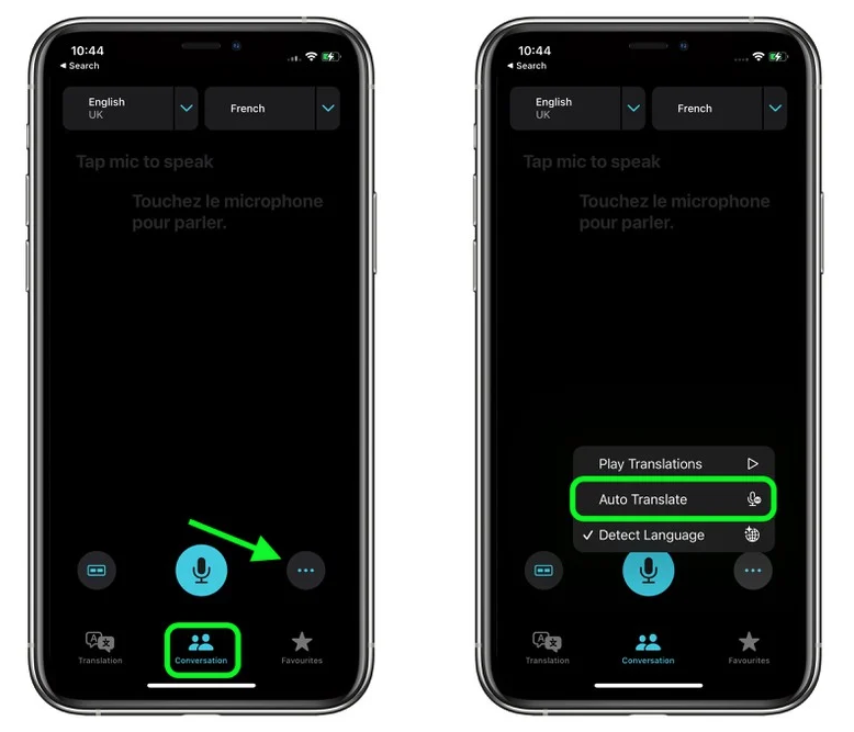 石岐区街道苹果手机维修分享iOS 15 “翻译” App 新改进 
